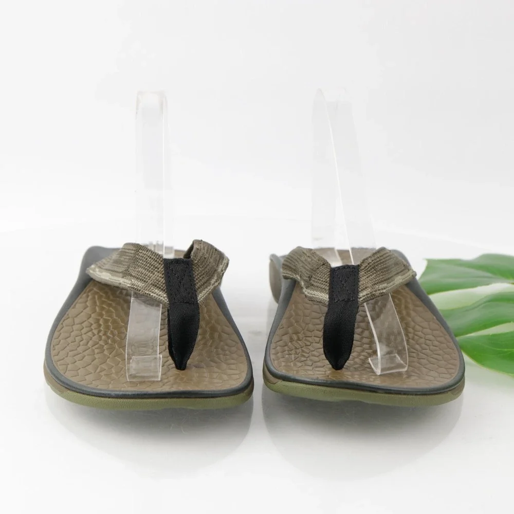Chaco Mens Playa Pro Sandals Size 7 Brown Thong Flip Flop  Comfort Beach Shoes